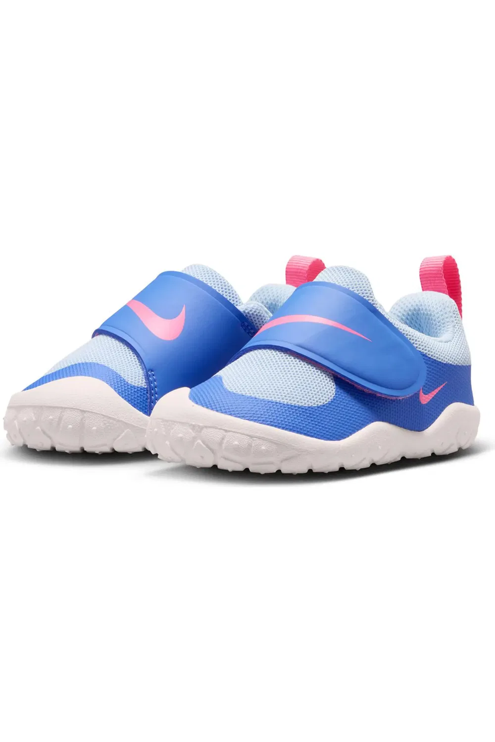 Кроссовки детские легкие на плоской подошве Swoosh 1 Essential Nike, 402 Medblu/Pnkglw — фото 2