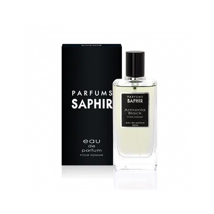 Парфюмерная вода Saphir Armonia Black Pour Homme, 50 мл