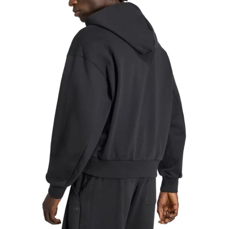 Мужская куртка с капюшоном Adidas Originals Premium Essentials, Black — фото 4