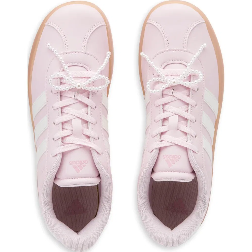 Детские кроссовки VL Court 3.0 Adidas, Light/Pastel Pink — фото 4