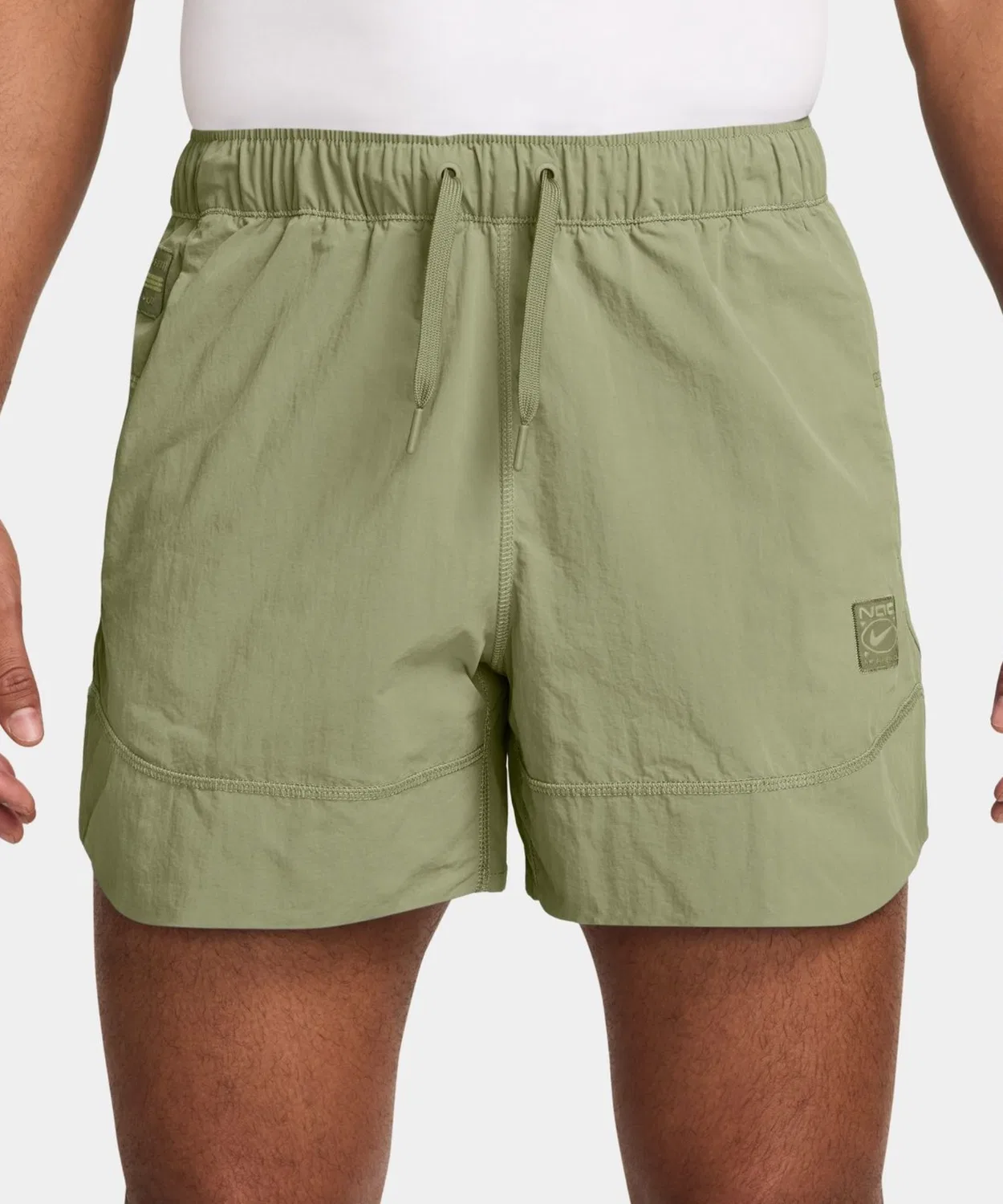 Мужские шорты с быстросохнущей тканью Nike DF NAC Woven Short 5IN NIKE, Olive