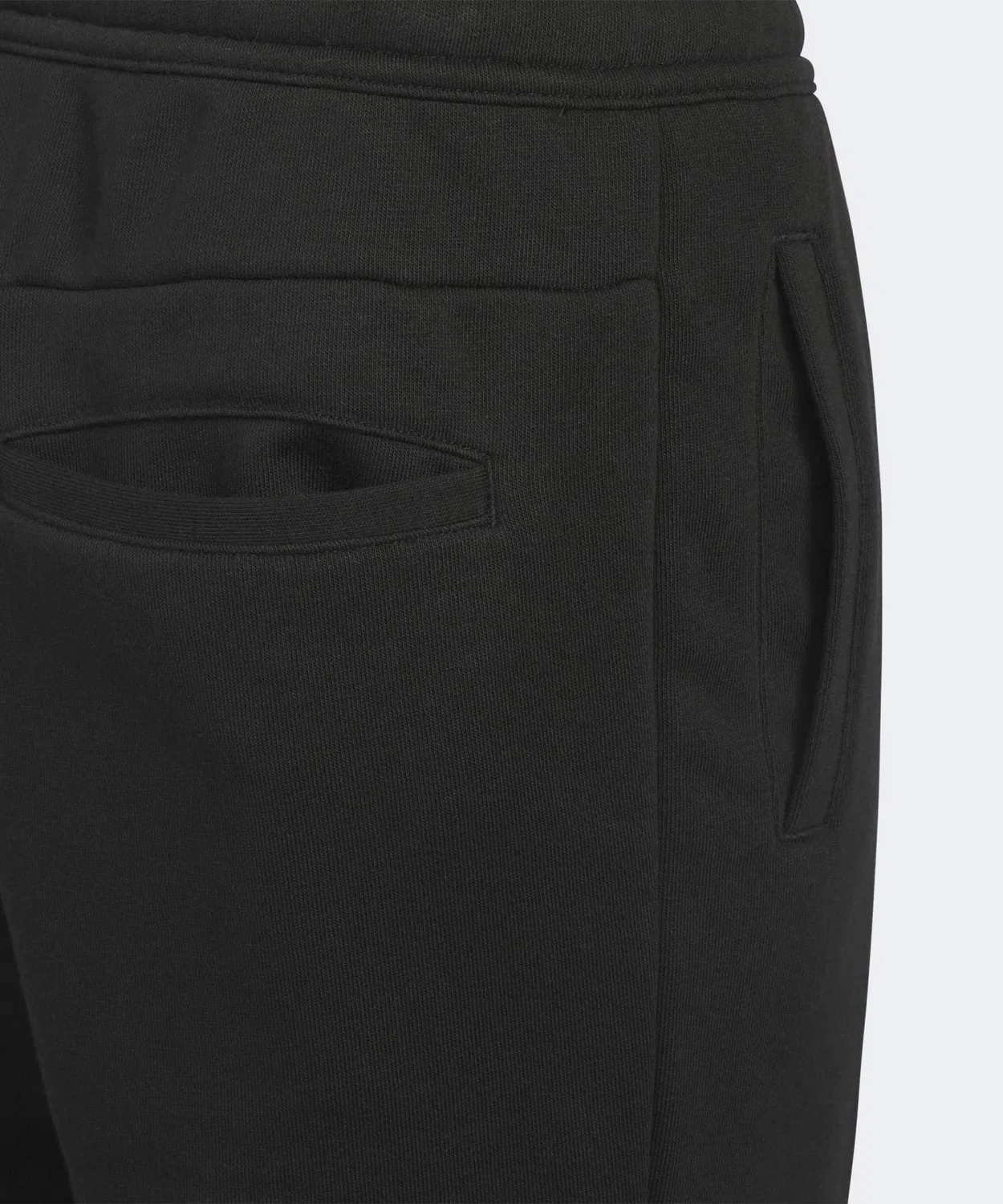 Детские штаны Adidas Wording Pack French Terry с манжетами, Черный — фото 4