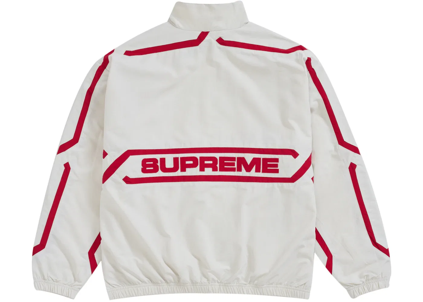 Мужская куртка с длинным рукавом Supreme Inset Link Track Jacket, Light Grey — фото 2