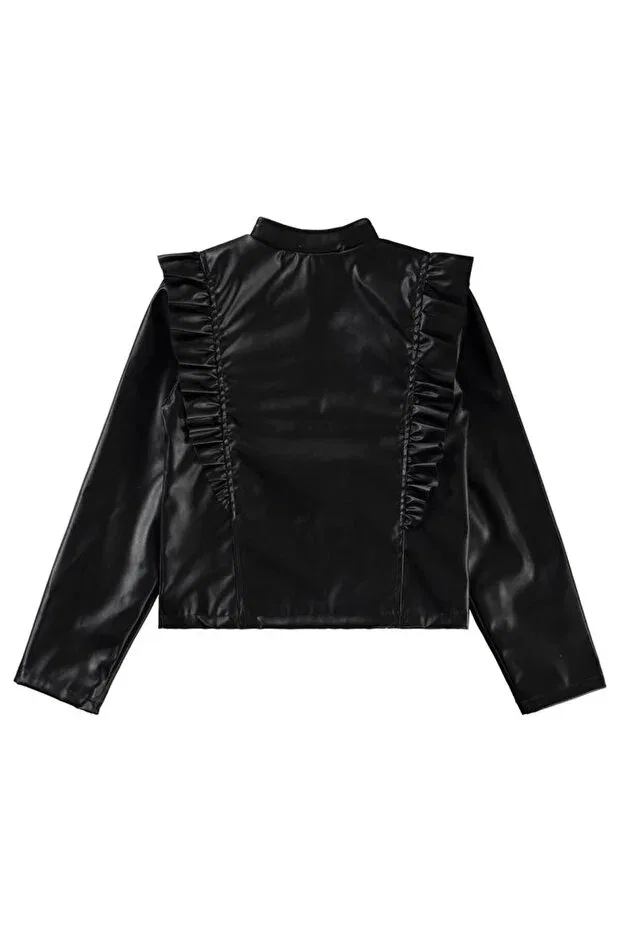 Детская куртка для девочек с длинным рукавом Civil Girls, Black — фото 2