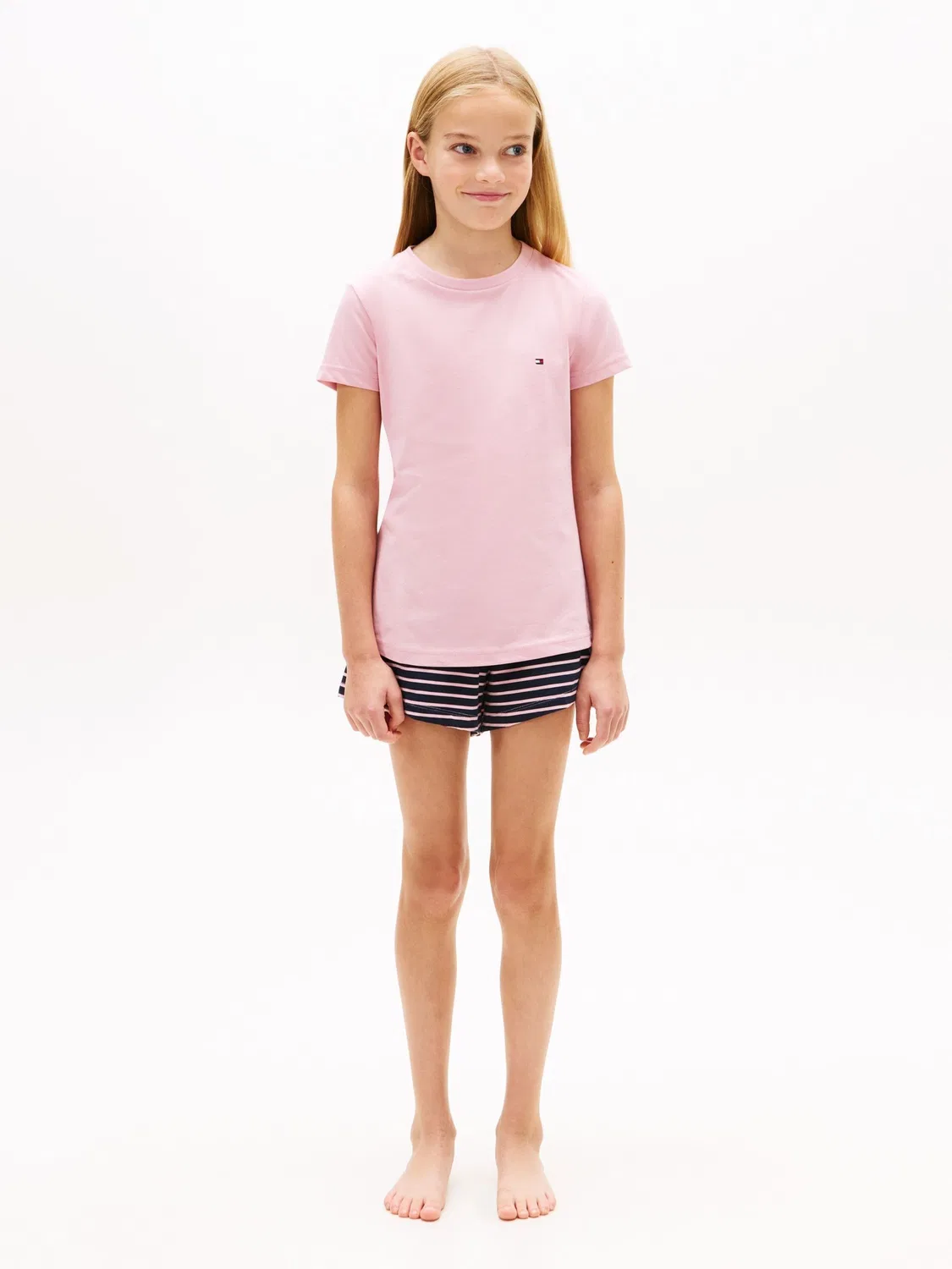 Футболка из хлопка 2 шт. Tommy Hilfiger, розовый — фото 4