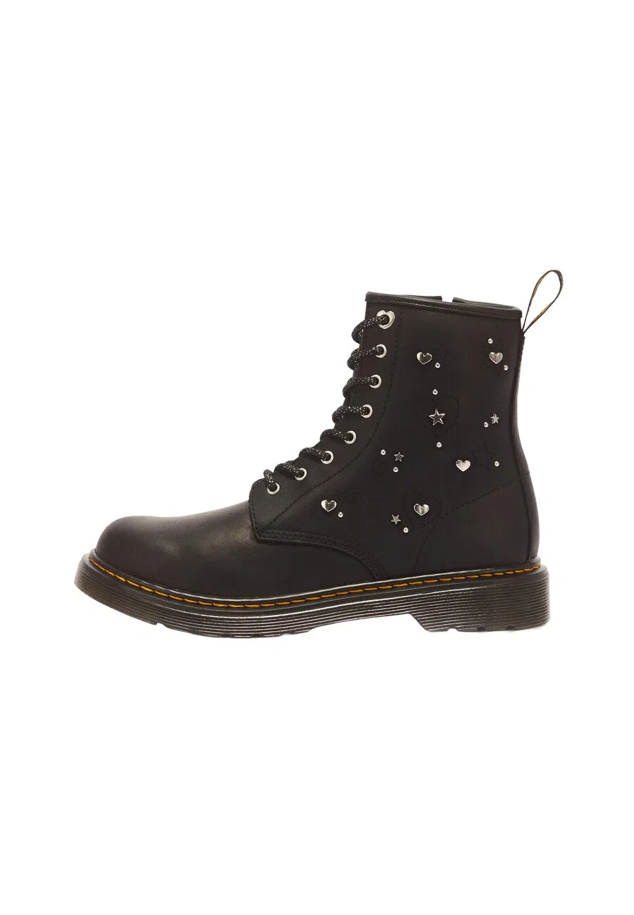 Ботинки Dr. Martens '1460 HS' черного цвета