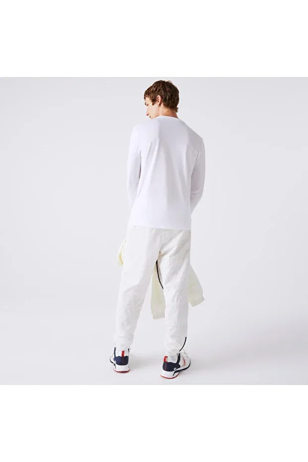 Мужские спортивные штаны на регулярной посадке Lacoste, White — фото 3