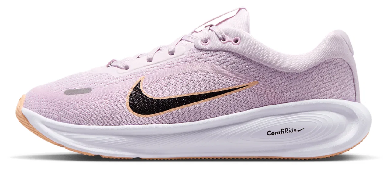 Кроссовки для мальчиков Stellar Ride Nike, цвет Bleached Lilac/Pink Foam/Black — фото 2