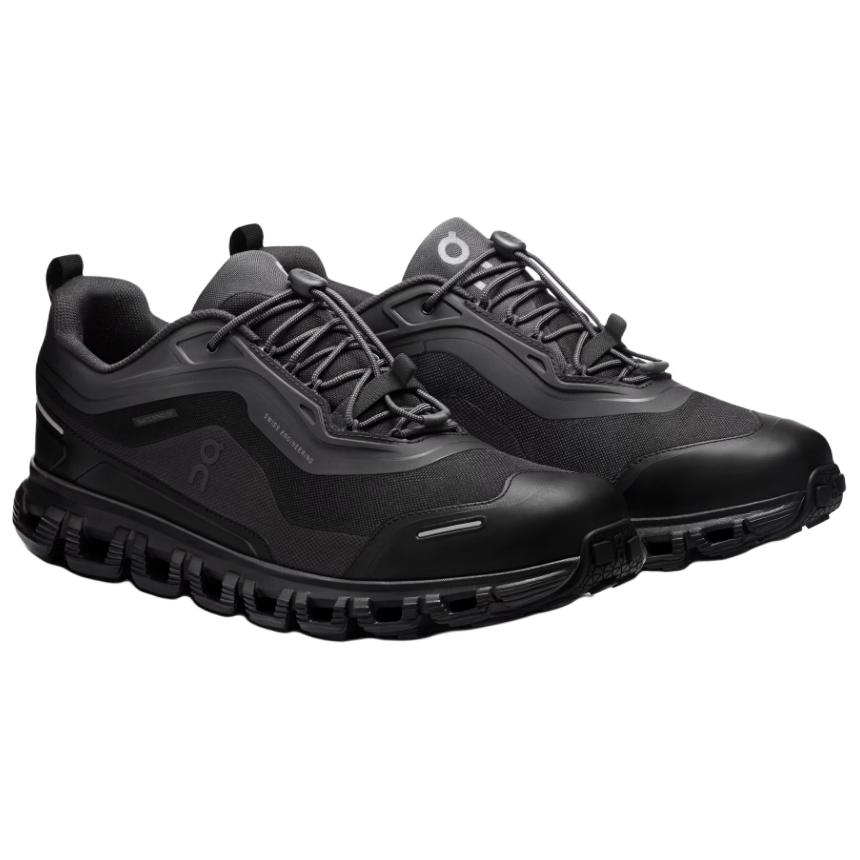 On Кроссовки для бега Cloud 6 Waterproof Support мужские черные — фото 4