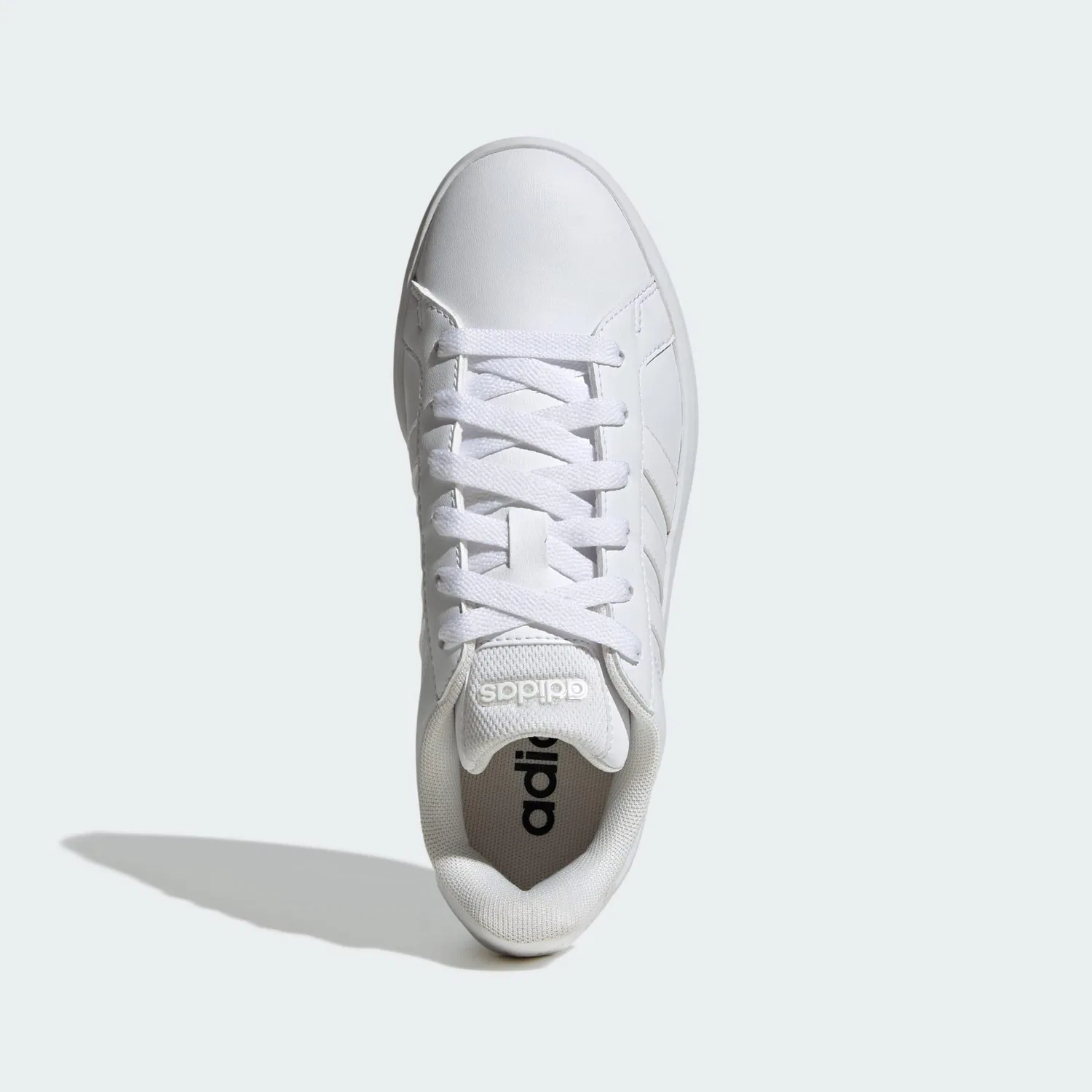 Детские кроссовки с закрытой пяткой Grand Court 3.0 Adidas, Weiss — фото 2