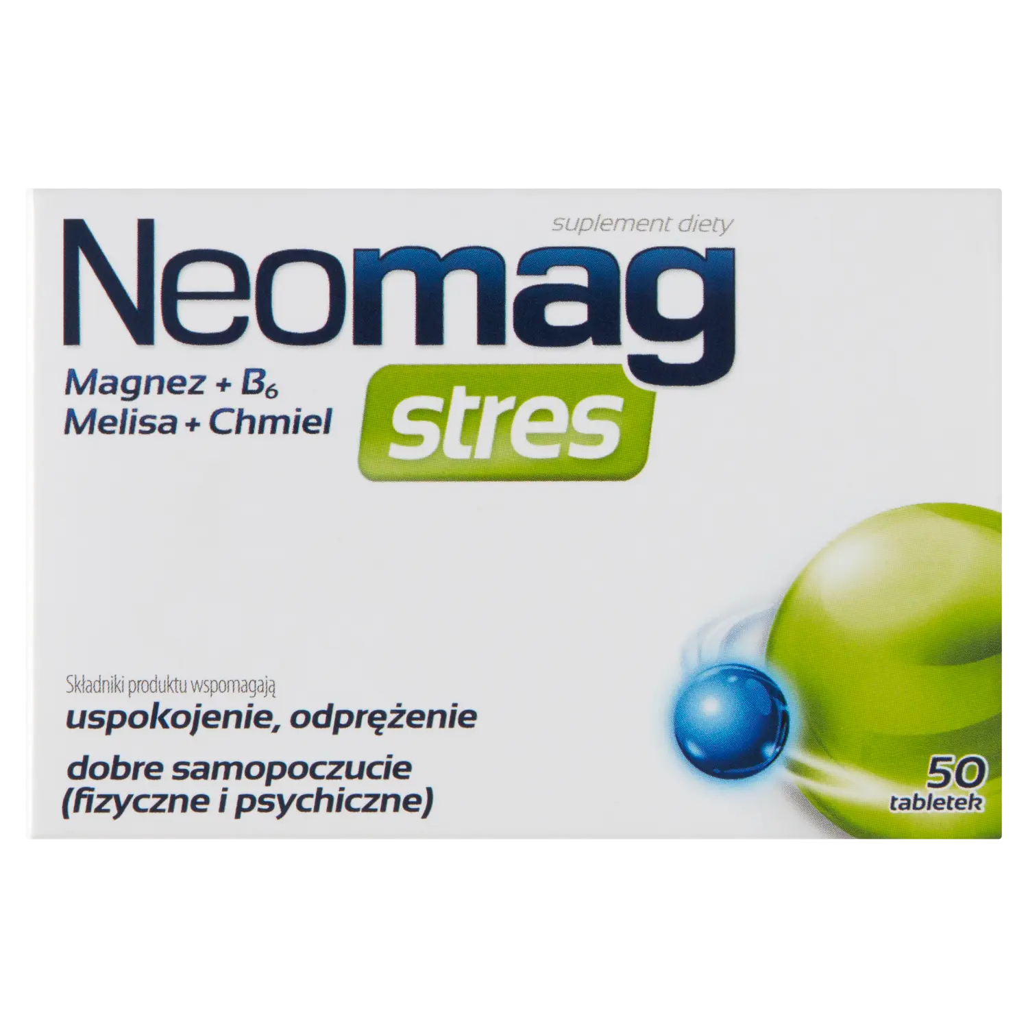 

Neomag Stres биологически активная добавка, 50 таблеток/1 упаковка