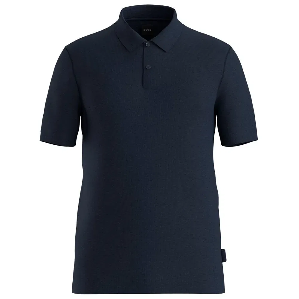 Мужское поло с коротким рукавом BOSS Paino 152, Blue