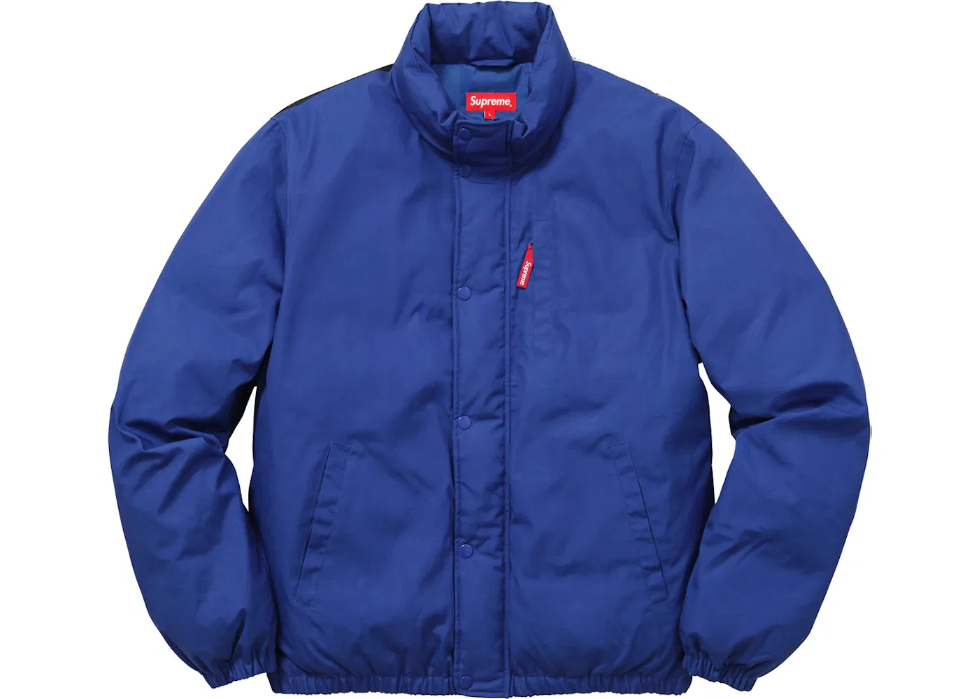 Мужской пуховик с принтом Supreme Astronaut Puffy Jacket, цвет Royal