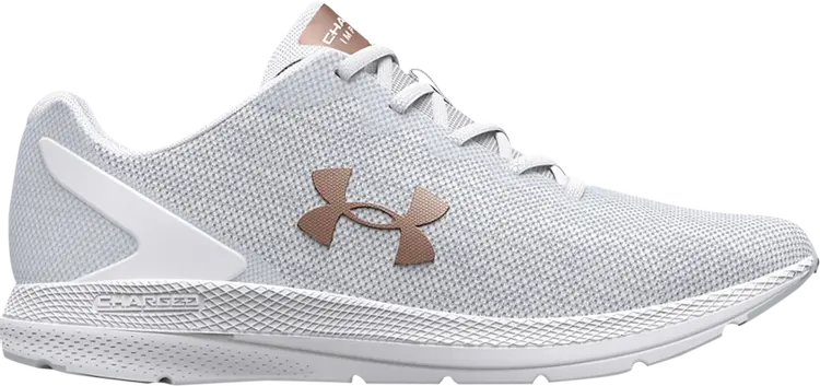 Кроссовки Under Armour Wmns Charged Impulse 2 Knit White Metallic Rose Gold, белый