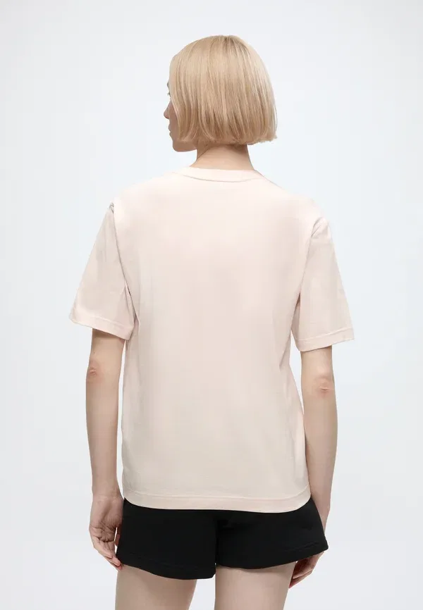 Футболка Lacoste Классическая, Хлопок, Однотонная — фото 3