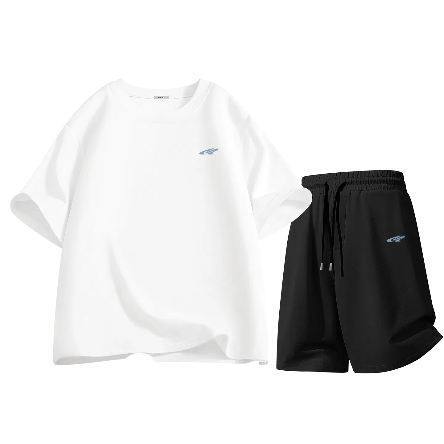 Спортивный костюм детский MINISO, Black+Black (Mb Vintage Blue Label) — фото 3