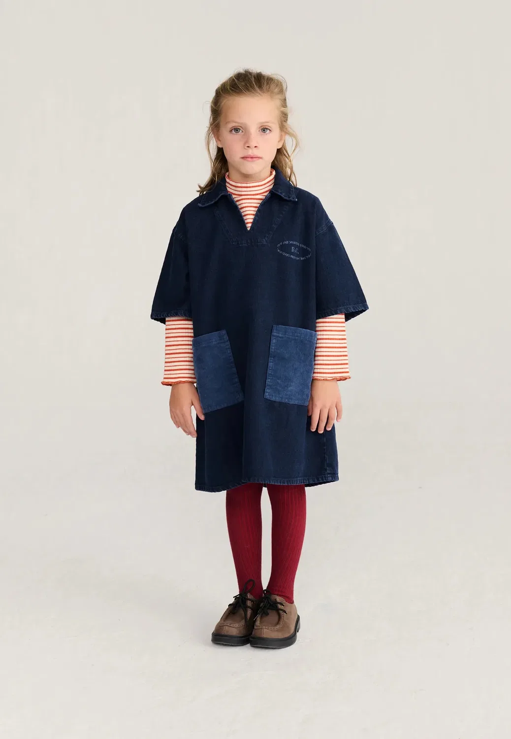 Загадочное BC - джинсовое платье Bobo Choses, Indigo Denim