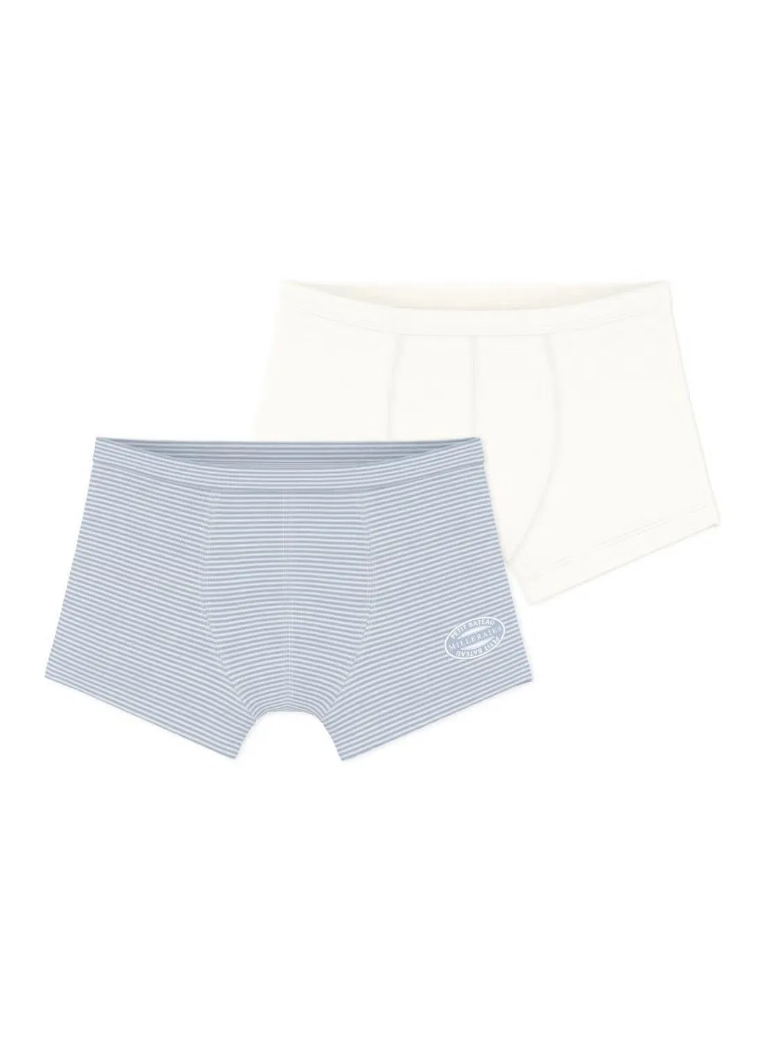 Трусы-боксеры хлопковые комплект 2 шт Petit Bateau, набор 1