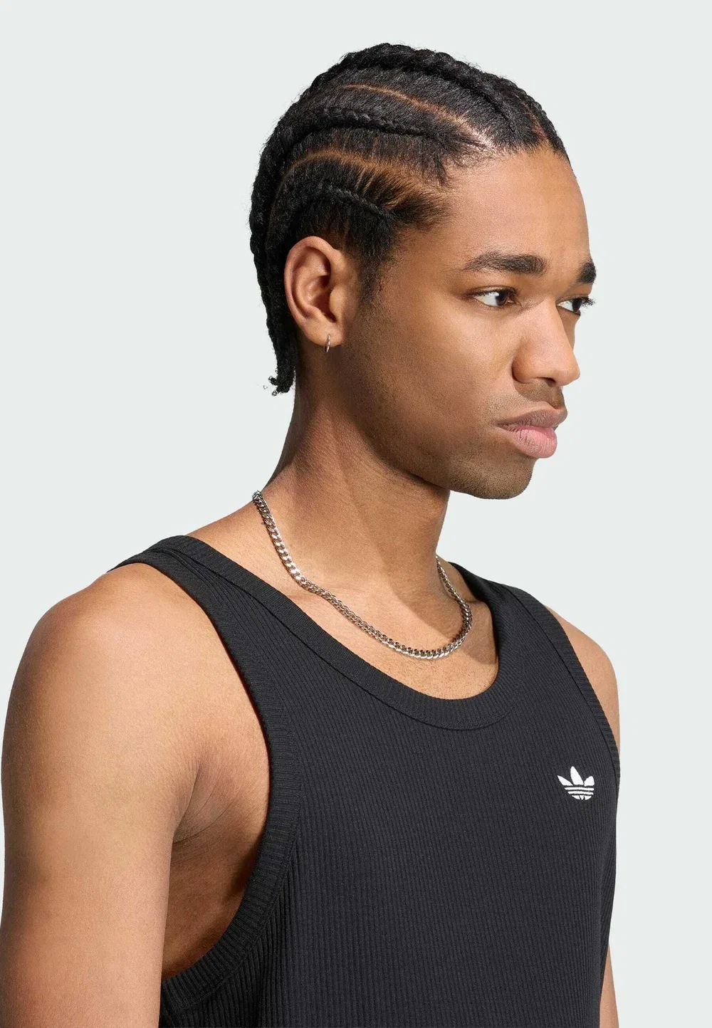 Qc255 - верхняя часть Adidas Originals, Black — фото 3