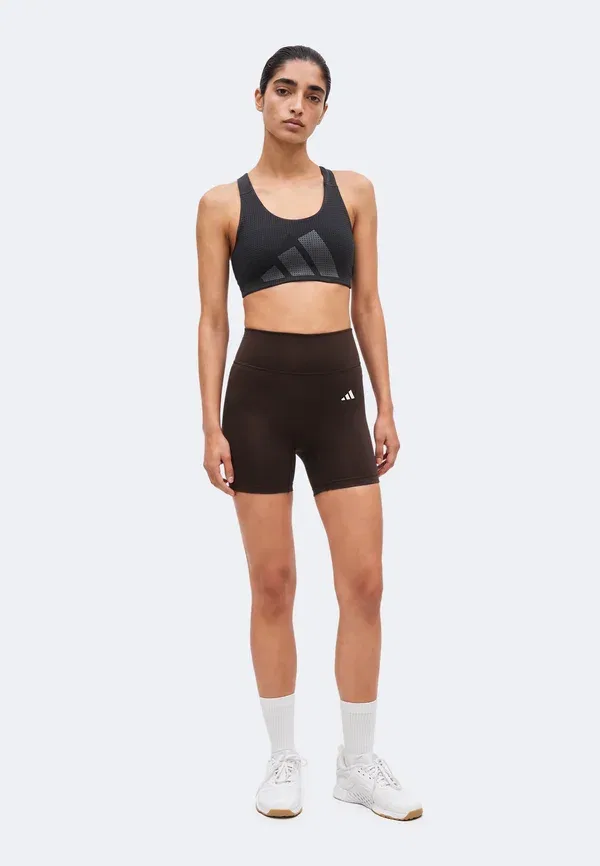 Леггинсы для тренировок Optime Essentials - леггинсы Adidas Performance, кофейный — фото 2