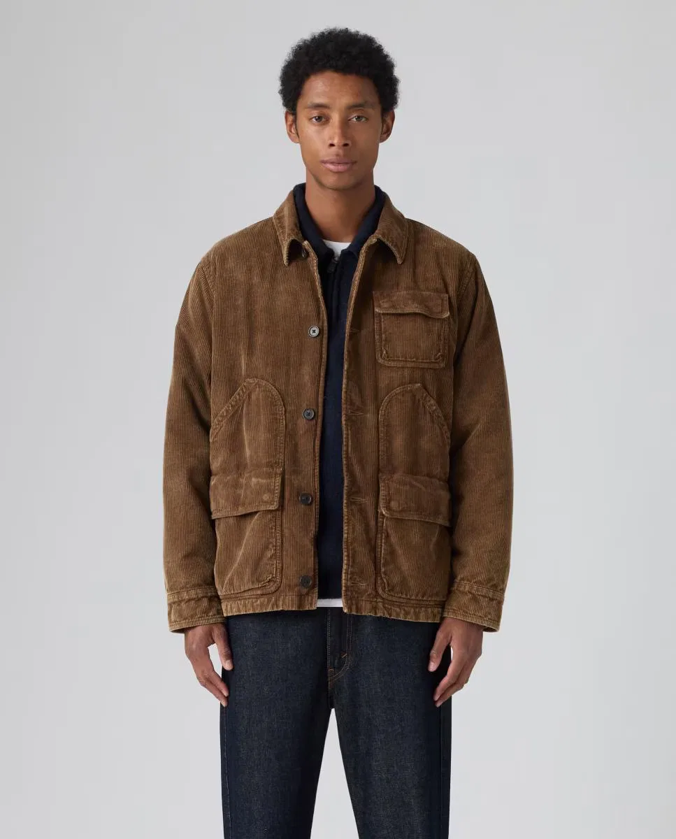 Мужская куртка из вельвета, Levi's, коричневый