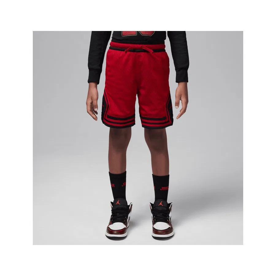 Шорты спортивные с принтом Jordan JDB MJ DF Sport Diamond Nike, Черно-белый
