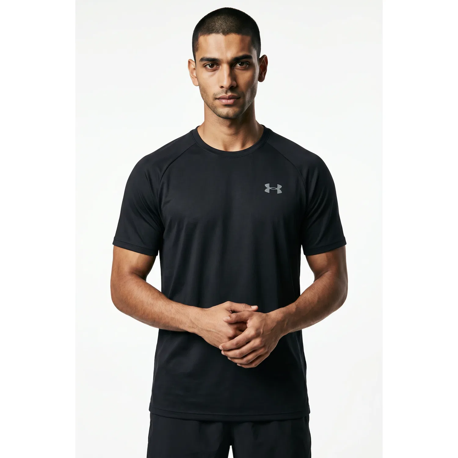 Детская тренировочная футболка с коротким рукавом Under Armour, Black