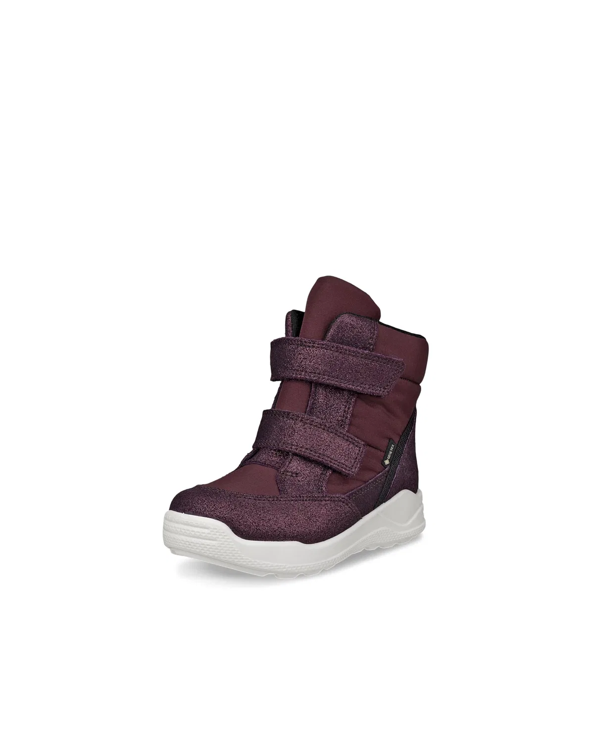 Детские ботинки для мальчиков с принтом Urban Mini ECCO, Night Shade Barolo Fig