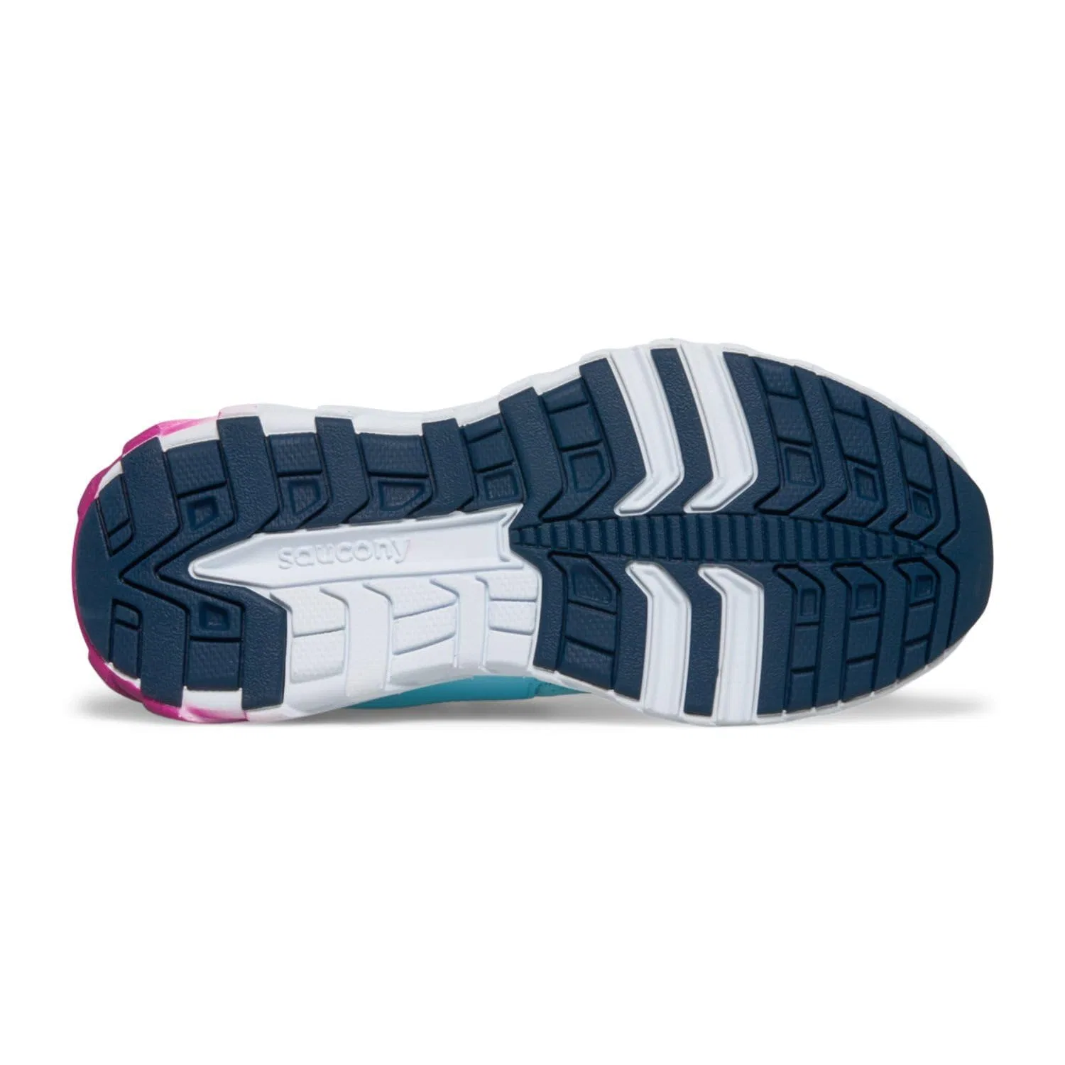 Детские кроссовки для мальчиков комбинированные Saucony, Pink Blue — фото 3