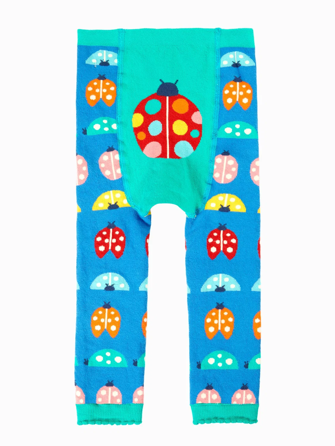 Леггинсы трикотажные Frugi, синие