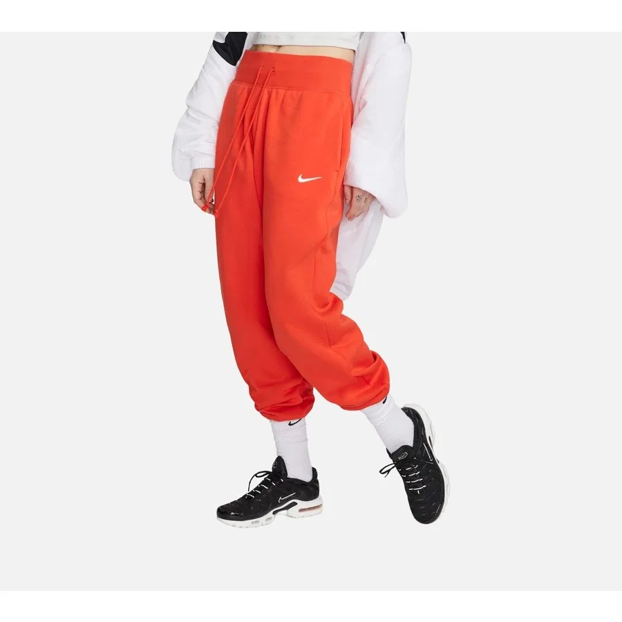Спортивные брюки с высокой посадкой Phoenix Fleece Nike, Оранжевый