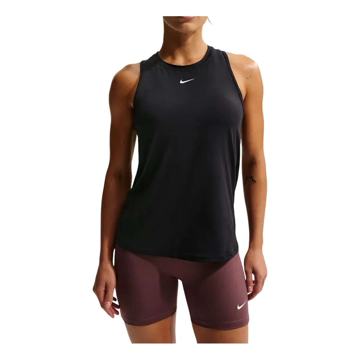 Женская футболка One Classic Dri-FIT Tank Top 'Black White' Nike, Black/White