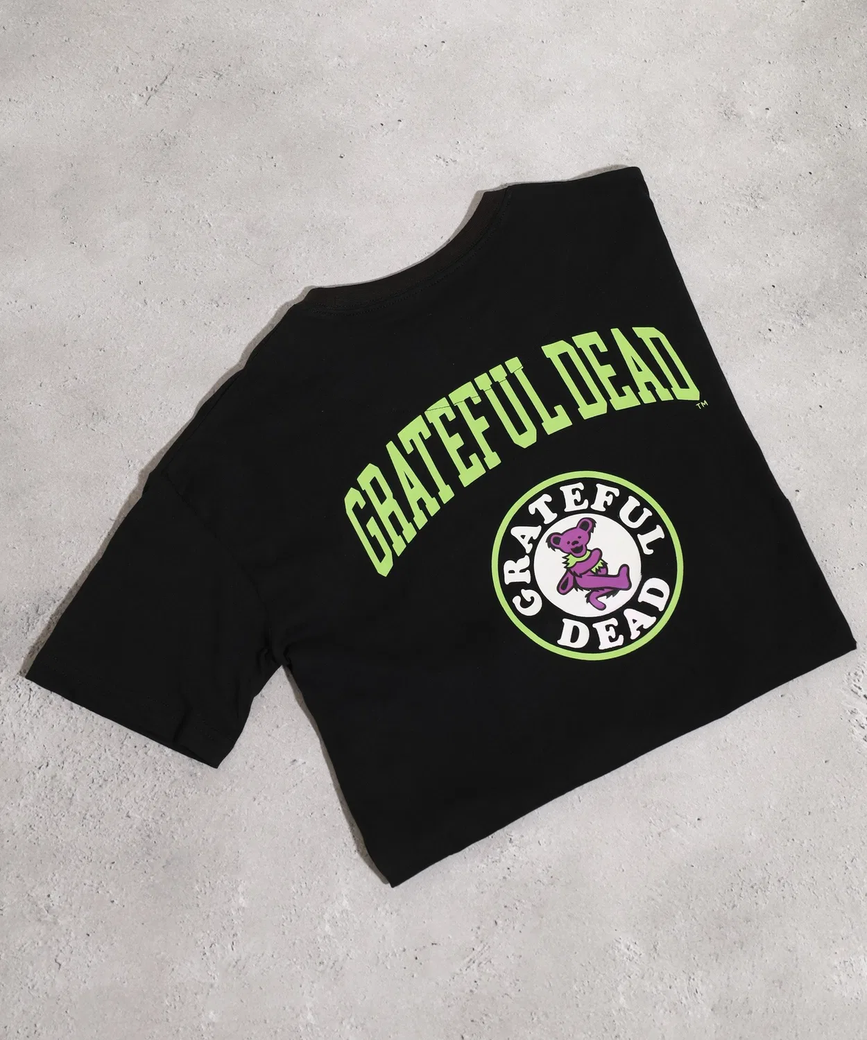 Детская футболка с принтом Grateful Dead, Черный