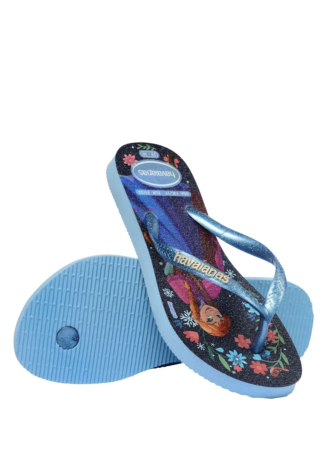 Пляжные сланцы Havaianas Slim Princess, Mavi — фото 4