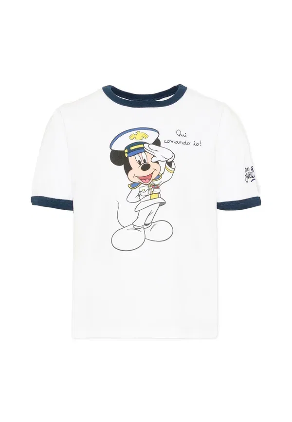 Футболка с принтом Mickey Mouse and friends Mc2 Saint Barth, белый