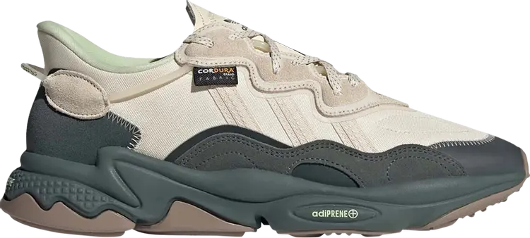 

Кроссовки Adidas Ozweego Cordura 'Wonder White Legend Ivy', кремовый, Бежевый;серый, Кроссовки Adidas Ozweego Cordura 'Wonder White Legend Ivy', кремовый