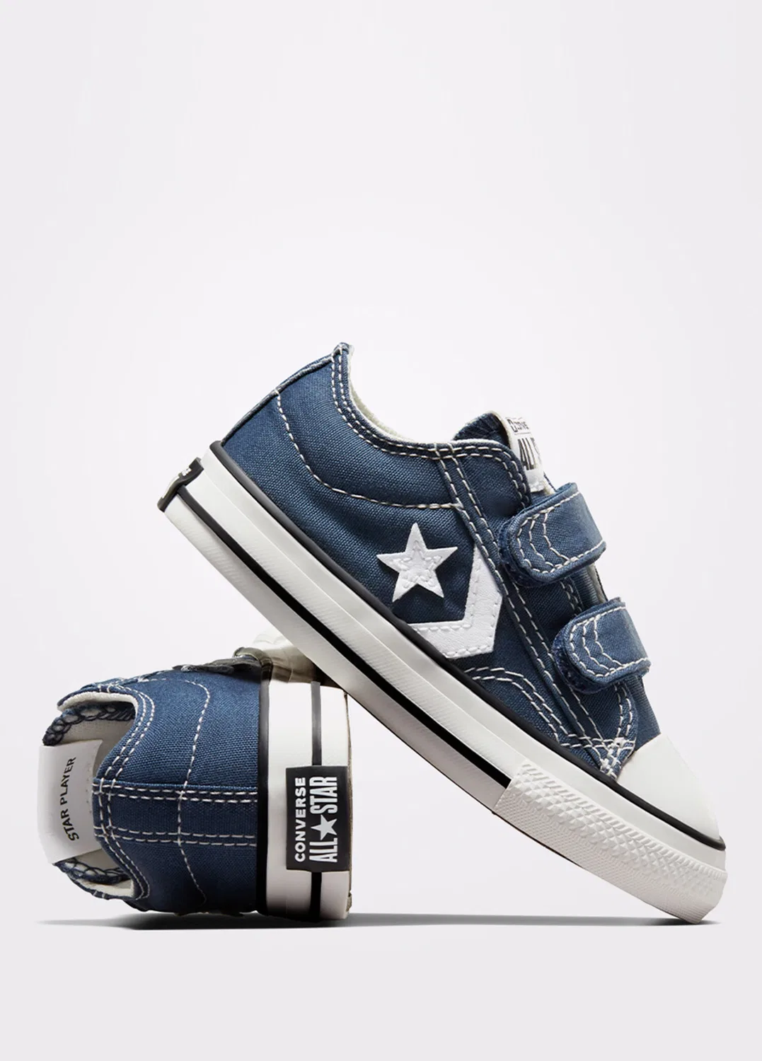 Кроссовки детские Converse Star Player 76, navy — фото 2