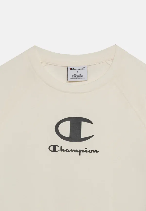 Футболка унисекс с принтом Champion, белый — фото 3