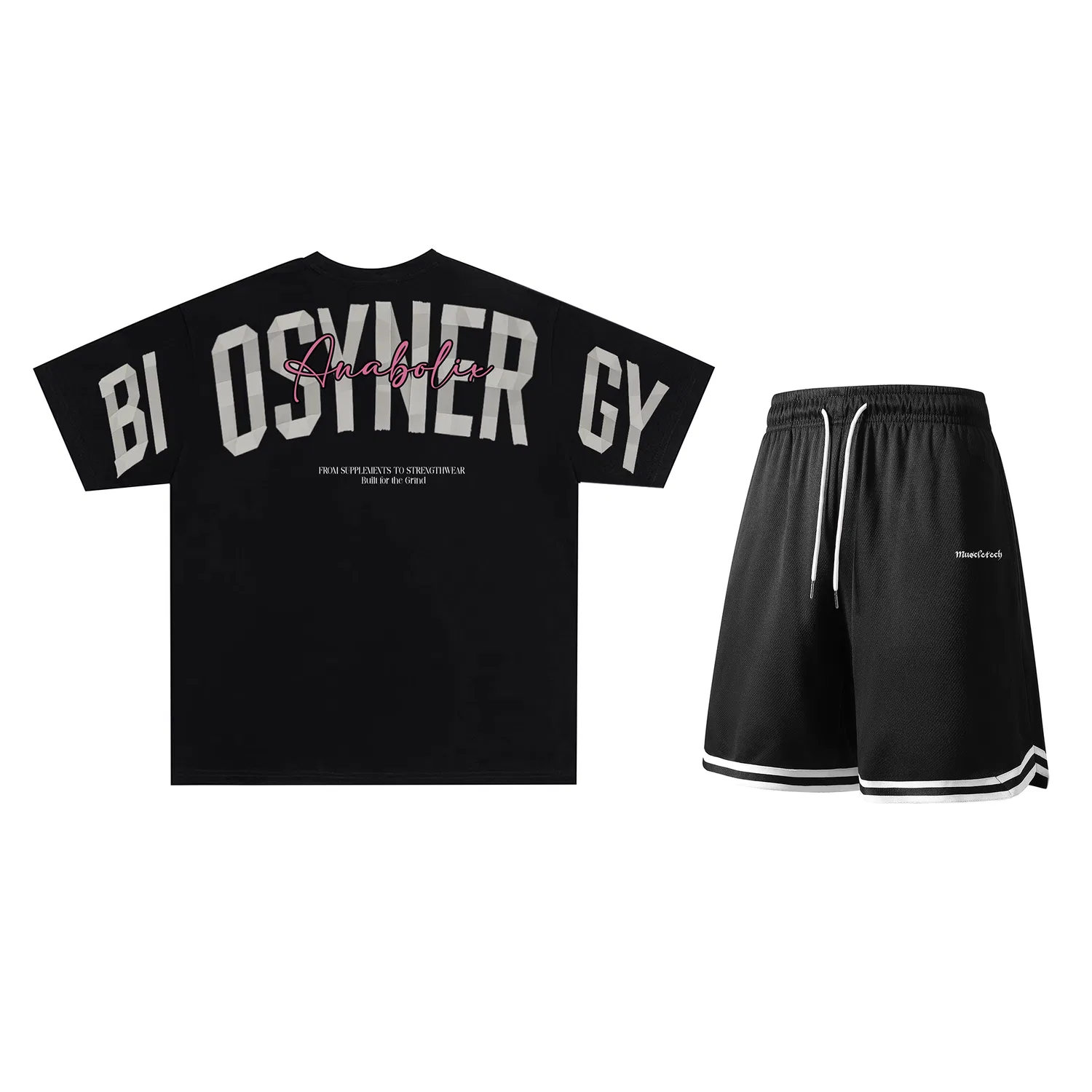 Детский спортивный комплект унисекс с шортами Casual Sportswear MUSCLETECH