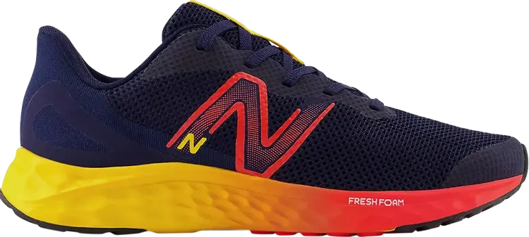 

Кроссовки New Balance Fresh Foam Arishi v4 Big Kid Wide 'Navy Red Egg Yolk', синий