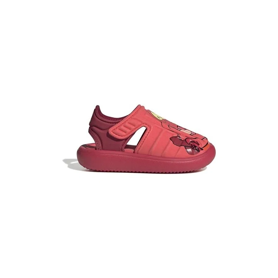 Сандалии для малышей с принтом WATER SANDAL SEBASTIAN I IH1235 adidas, Красный — фото 2