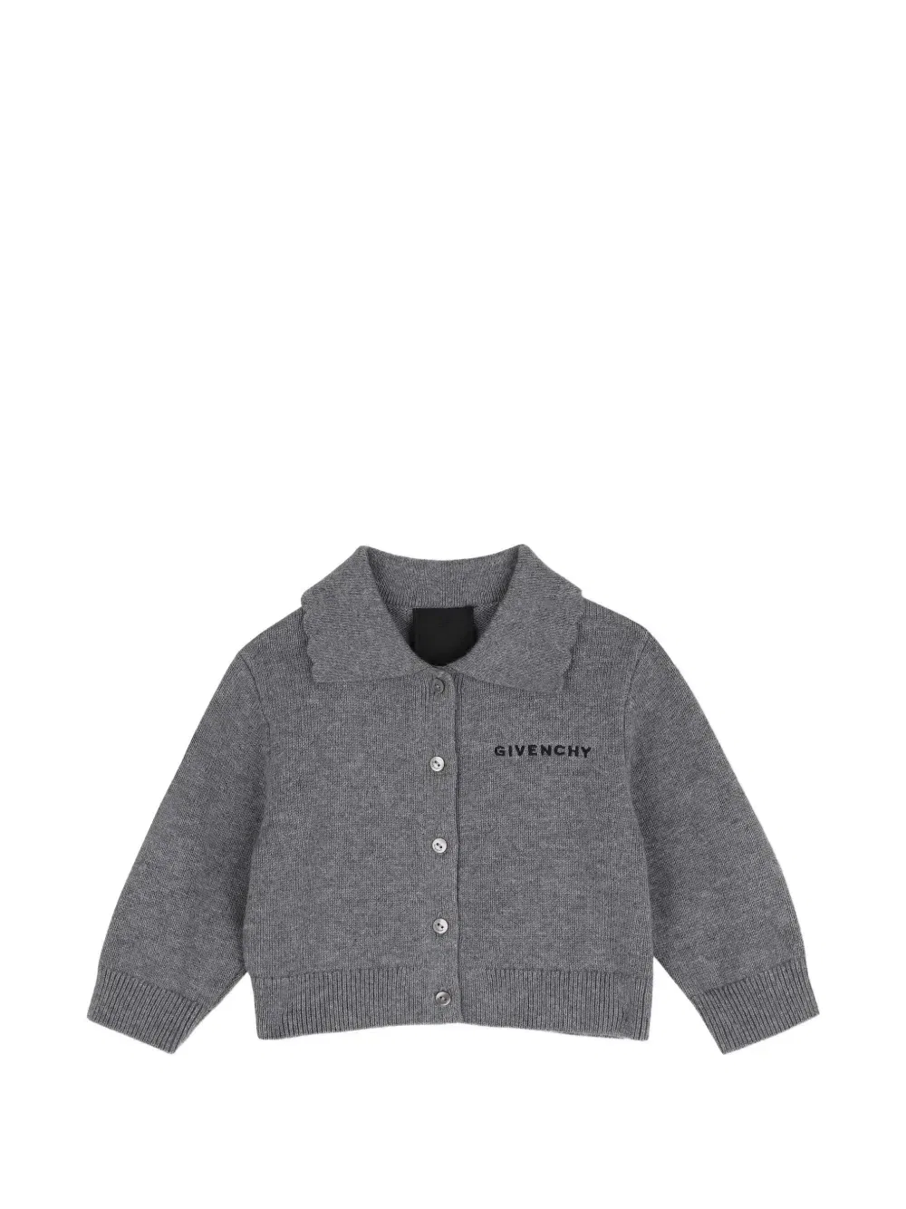 Спортивный костюм с вышитым логотипом Givenchy Kids, серый — фото 3