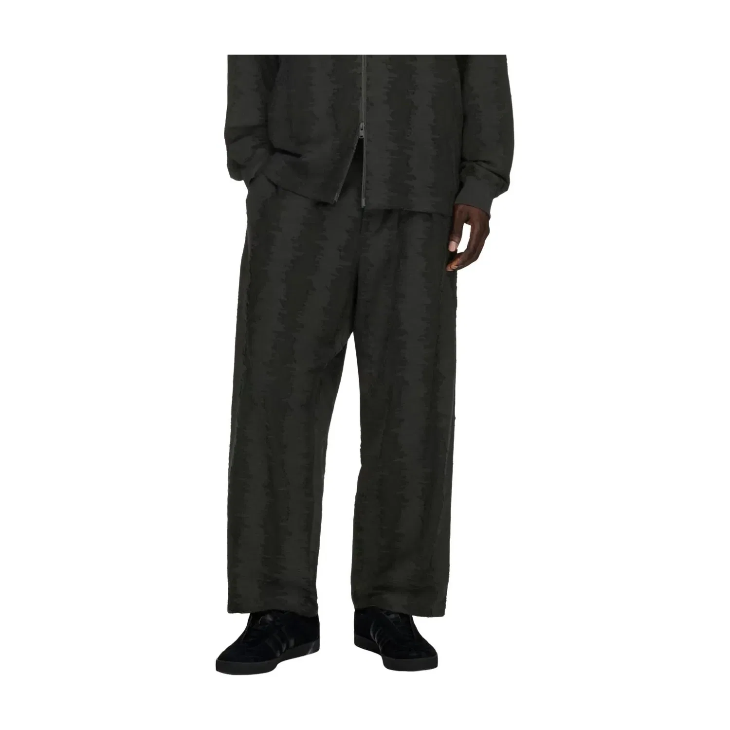 Мужские брюки Y-3 Deco Stitch Track Pants Asia Sizing 'Black' adidas, черный — фото 3