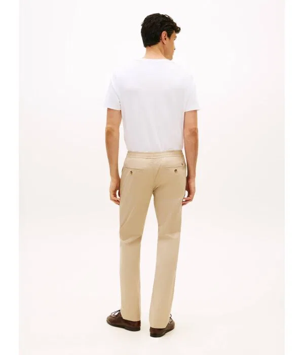 Мужские чиносы Slim Fit Tommy Hilfiger, бежевый — фото 3