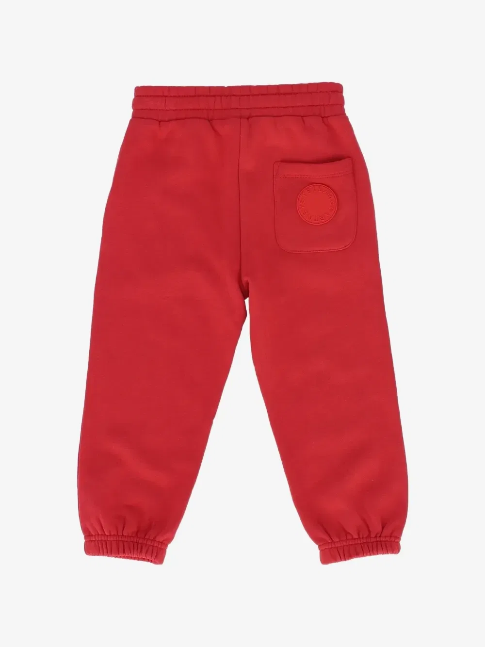 Спортивные штаны с логотипом-нашивкой Stella McCartney Kids, красный — фото 2