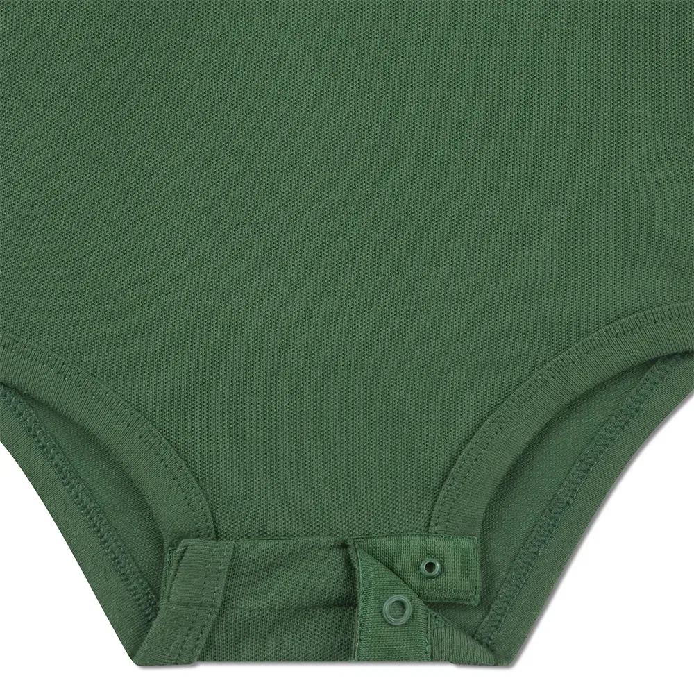 Боди с длинным рукавом Lacoste Kids 547338, зеленый — фото 4