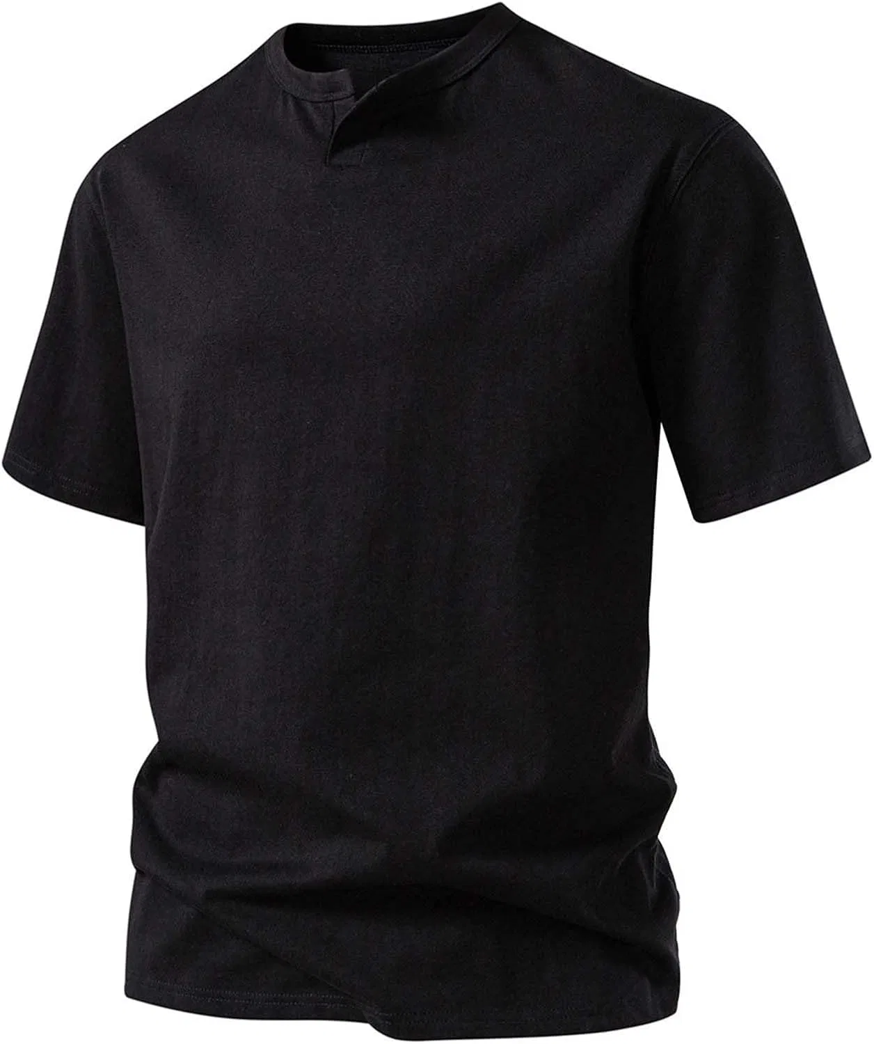 Мужская футболка хлопковая классическая Relaxed Fit, Black