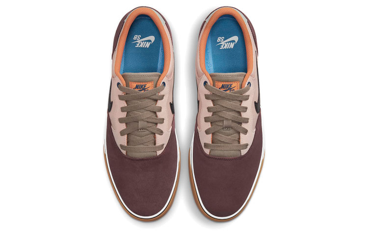 Кроссовки Nike SB Chron 2, бордовый/розовый — фото 4