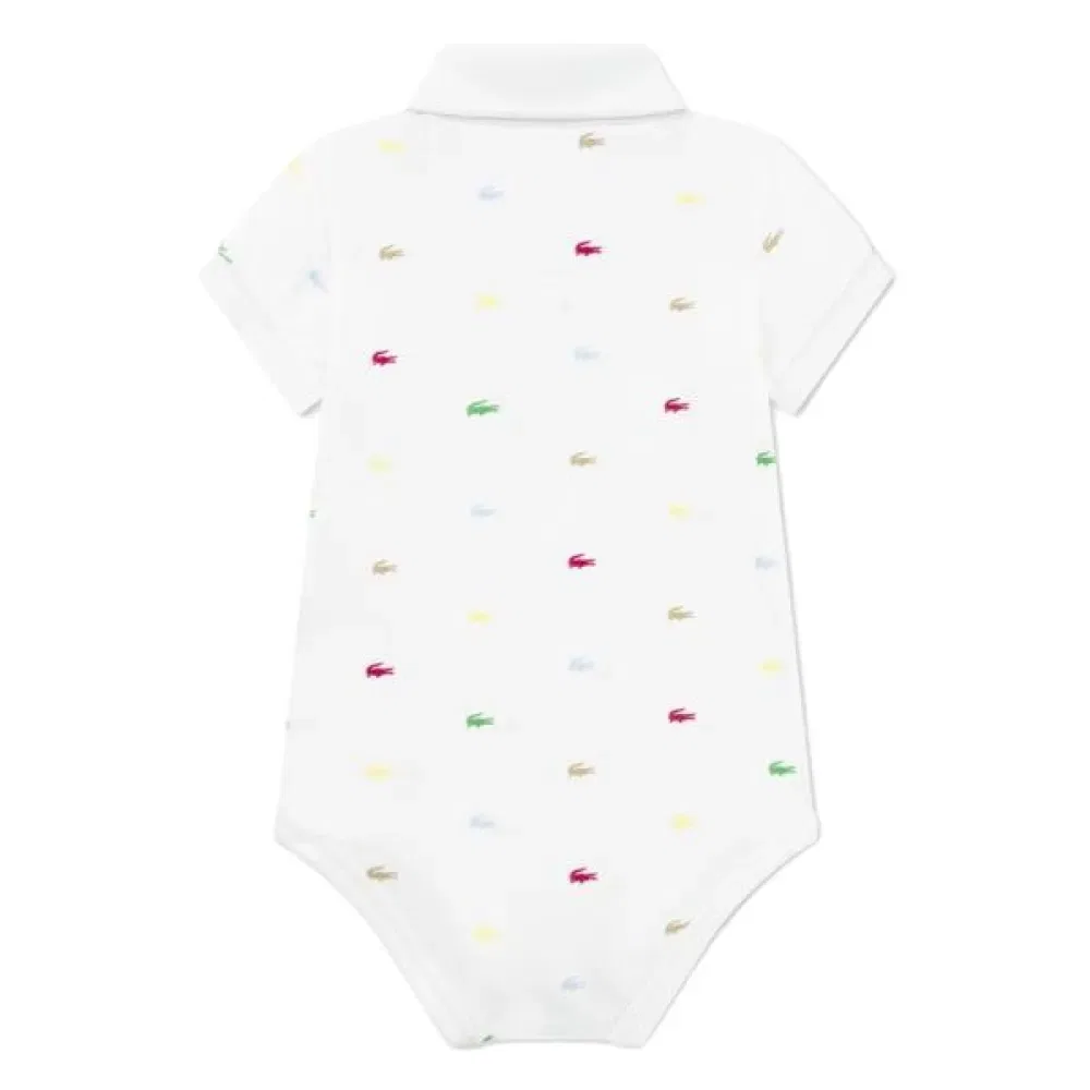 Брюки Lacoste Kids, белый — фото 2
