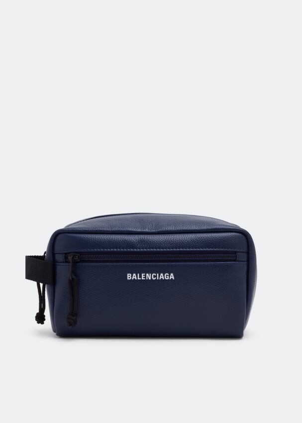 

Сумка BALENCIAGA Explorer toiletry pouch, синий